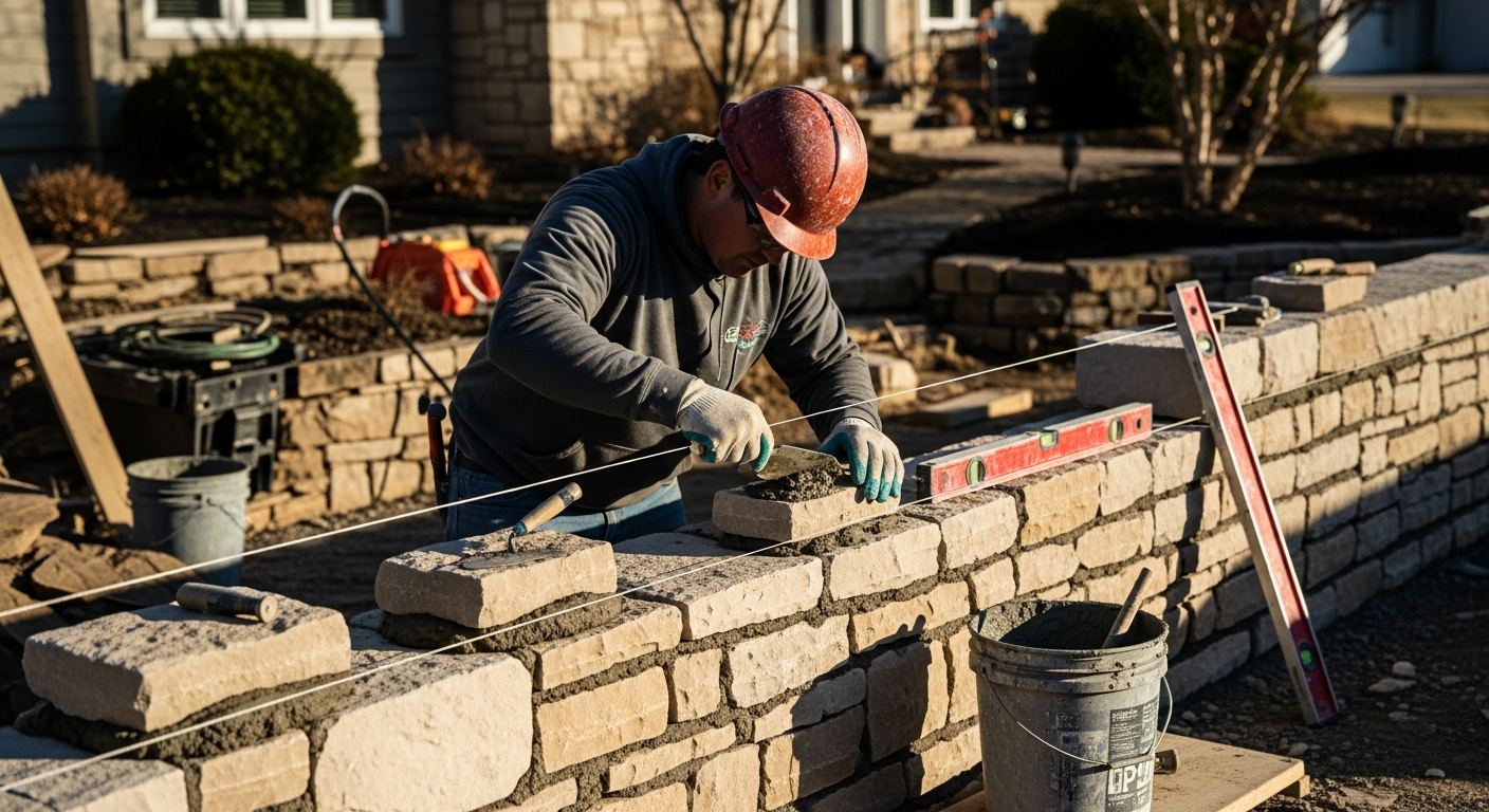 Travaux de maconnerie exterieure a La Malbaie