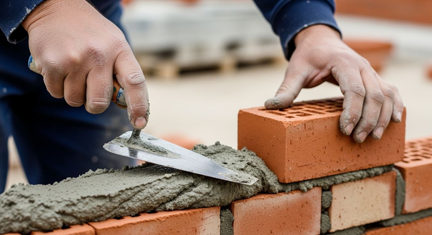Construction de muret en pierre a Roquemaure