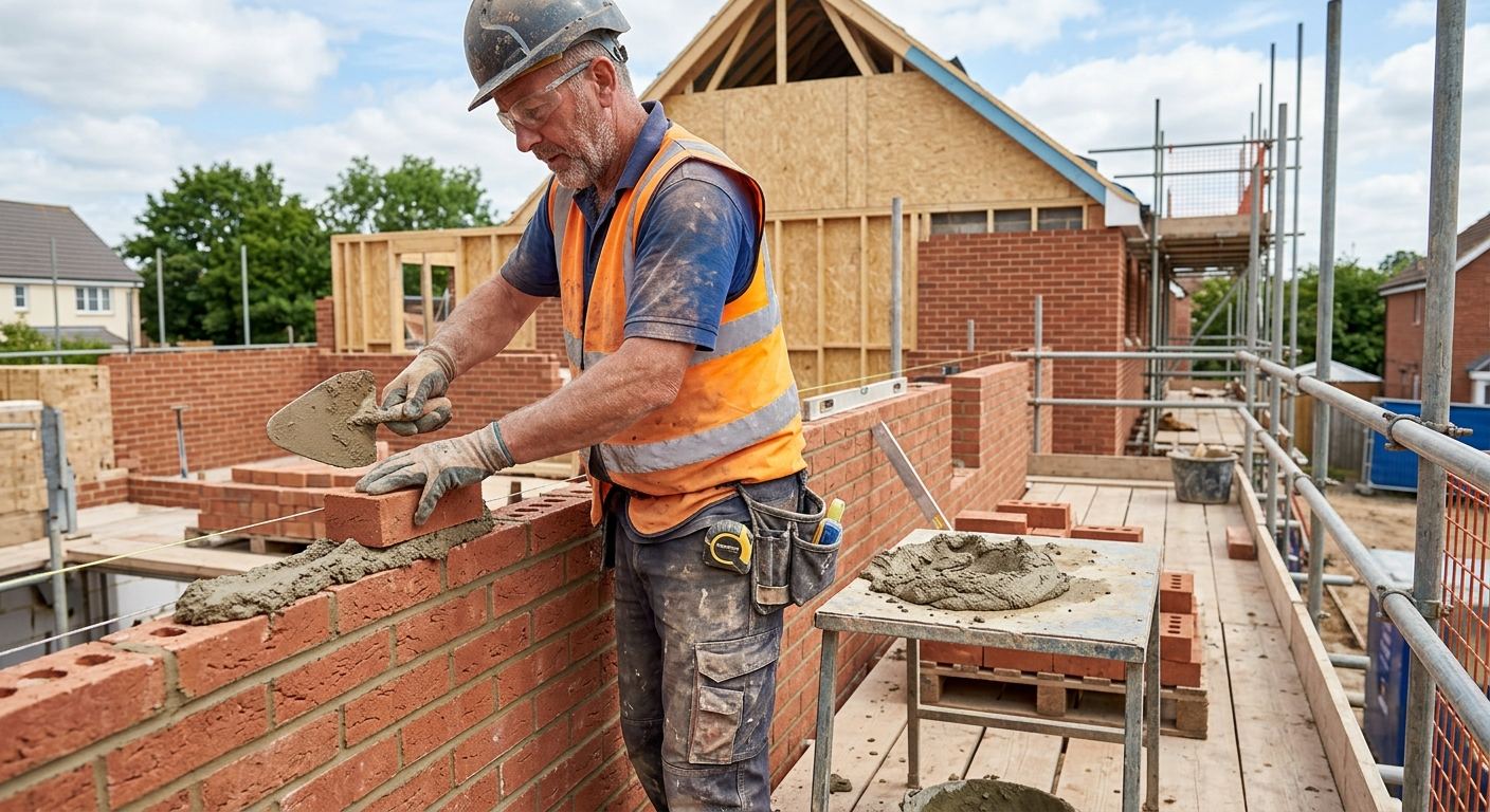 Construction de muret en pierre a Béarn