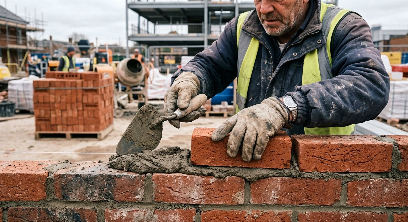 Chantier de maconnerie residentiels a Farnham