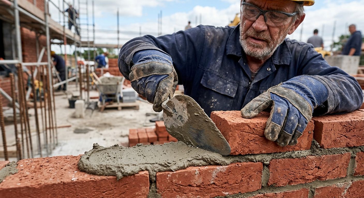 Chantier de maconnerie residentiels a Saint-Marc-des-Carrières